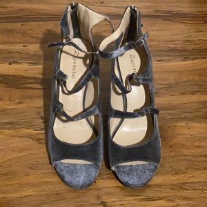 Zigisoho Gray Womens Heels size 9.5